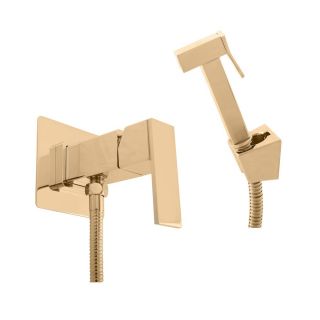 Гигиенический душ со смесителем Rav Slezak Loira LR547/1Z золото